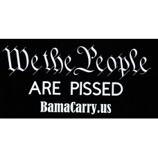 We The People are PO'd