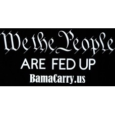 We The People fed up